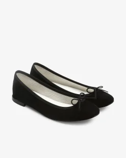 Ballerines Cendrillon Chèvre Velours