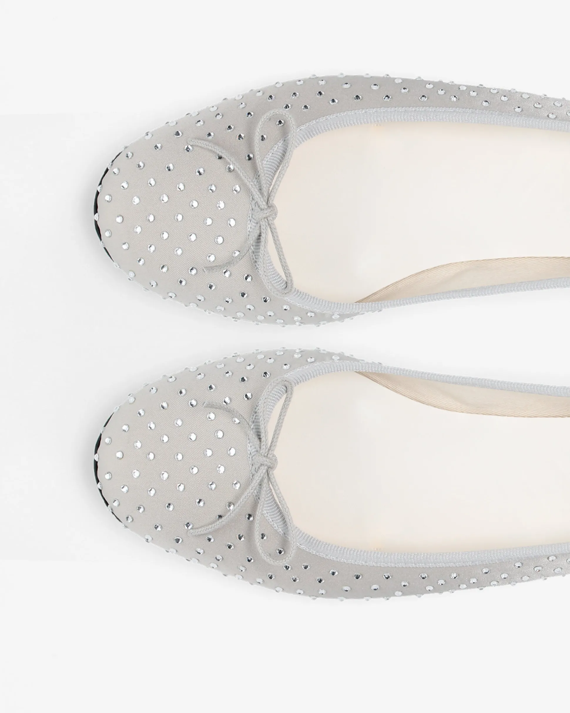 Ballerines Cendrillon hautes - Strass