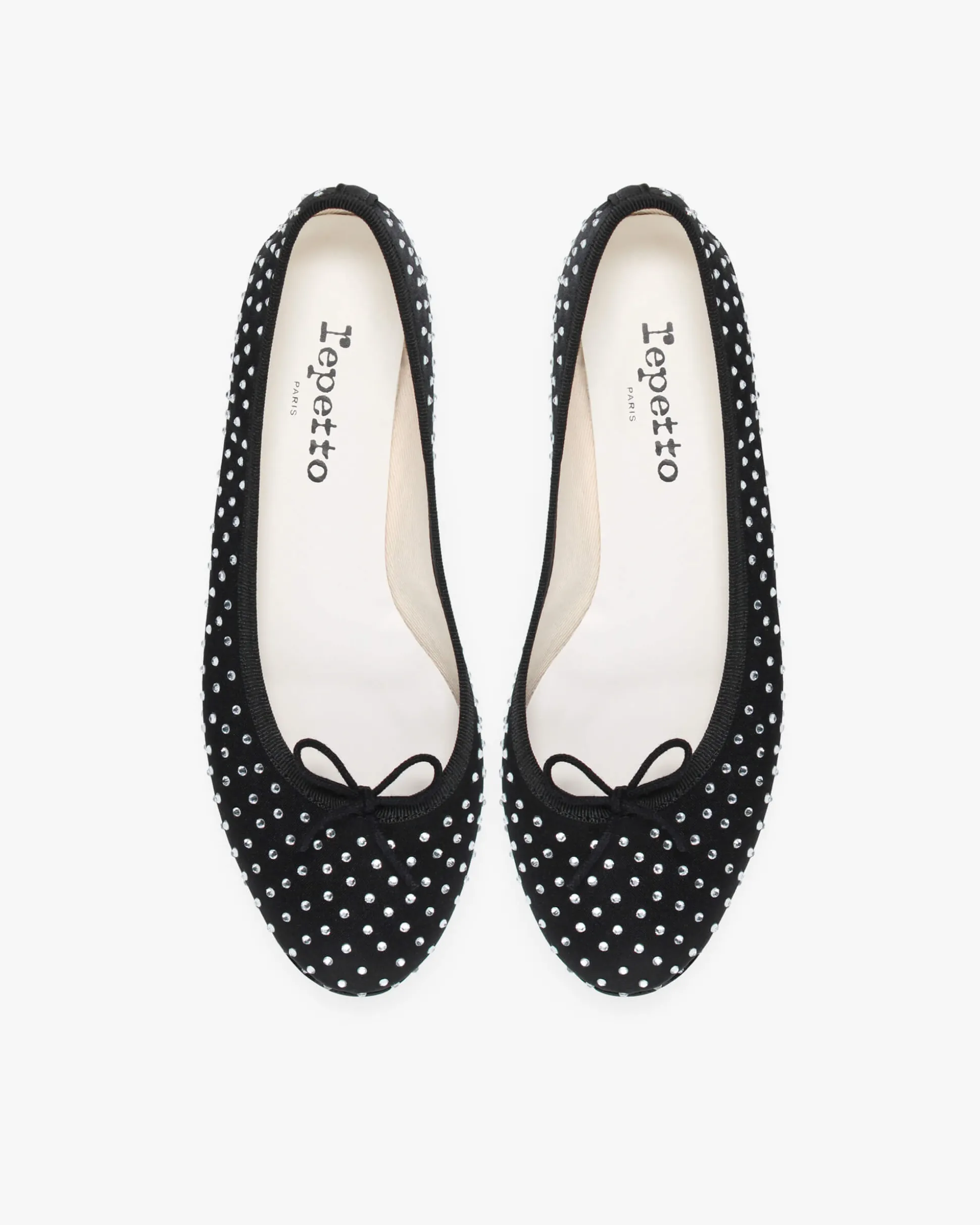 Ballerines Cendrillon hautes - Strass