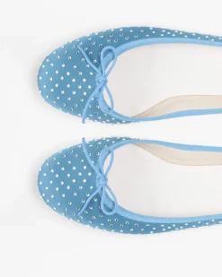 Ballerines Cendrillon hautes - Strass