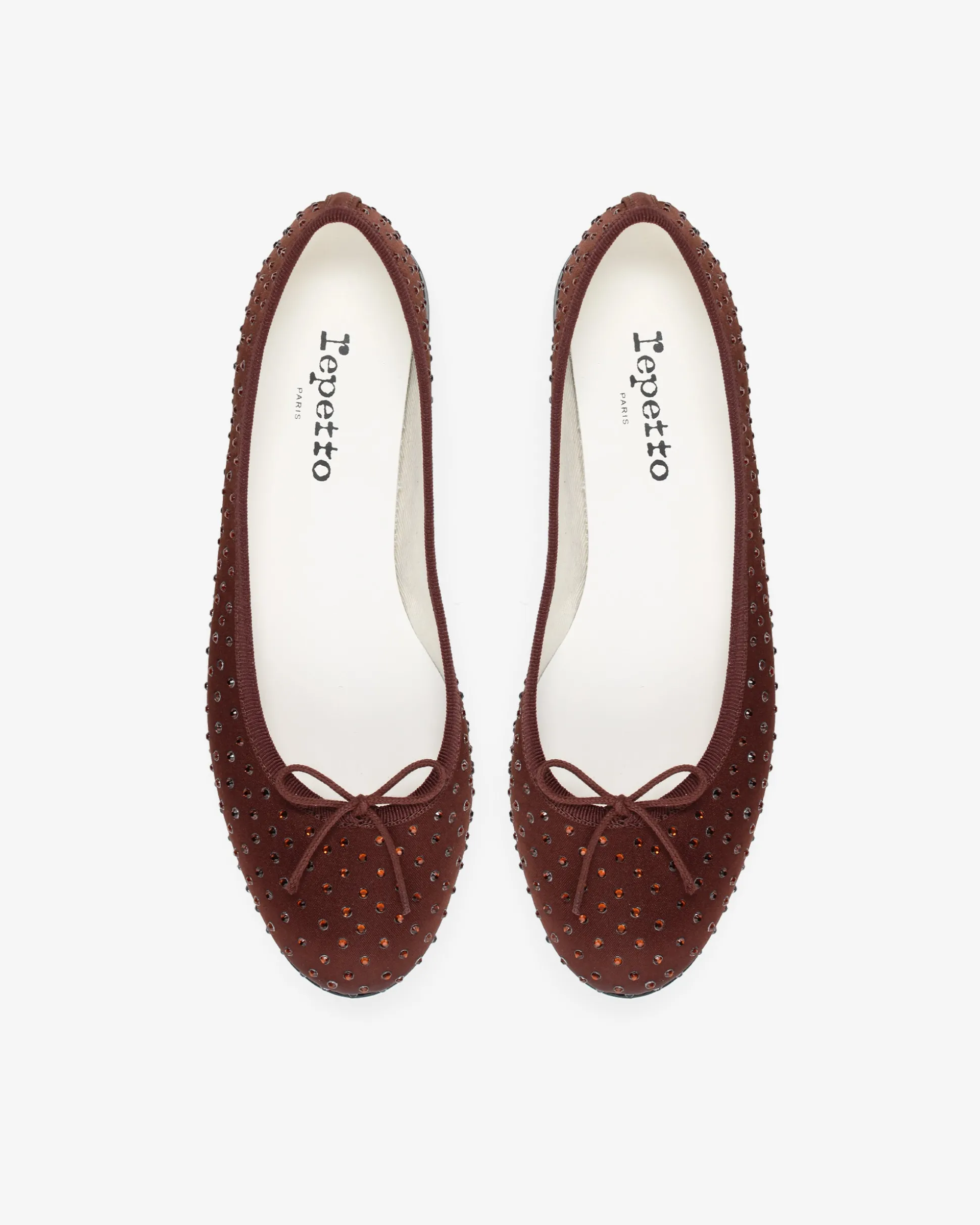 Ballerines Cendrillon hautes - Strass