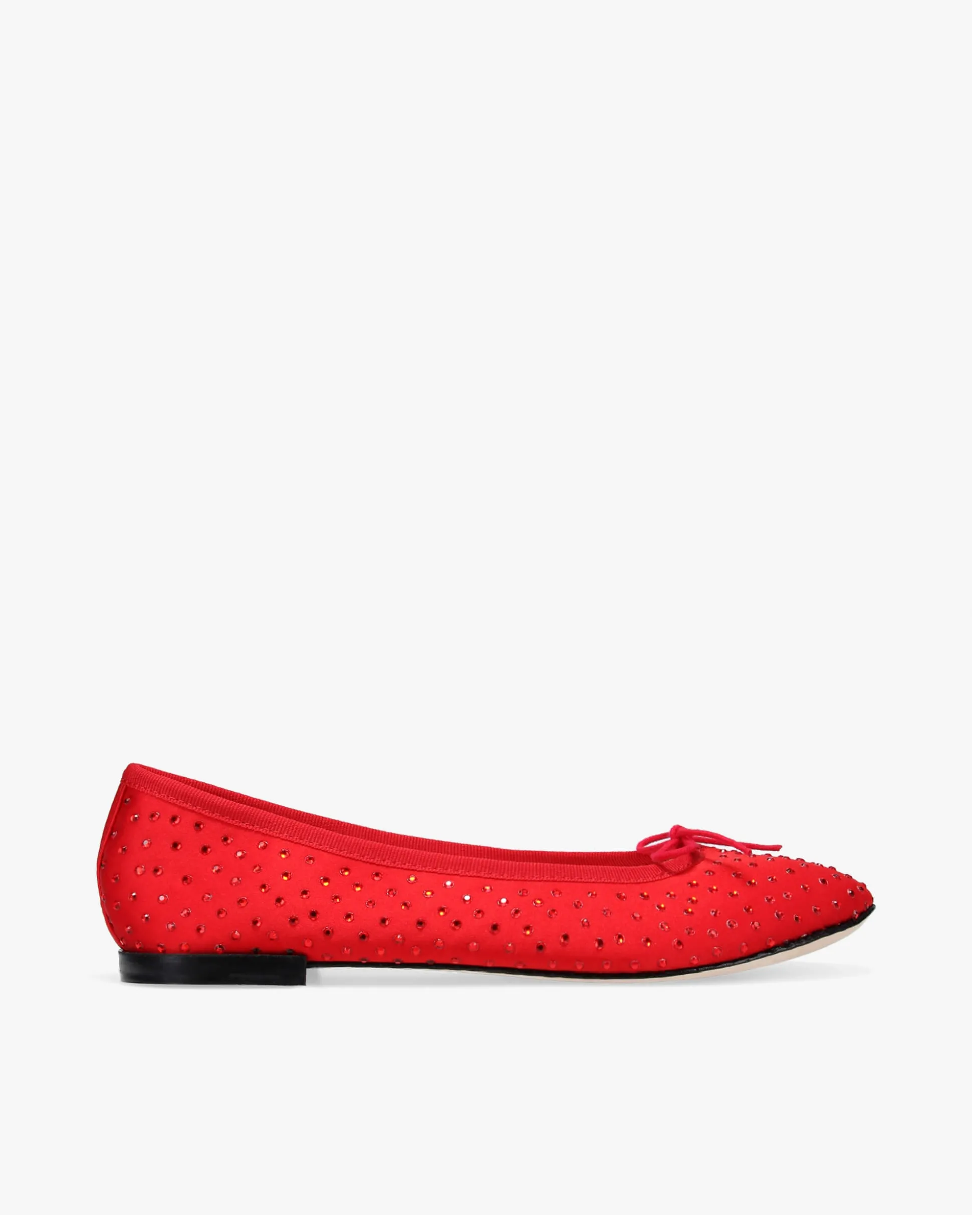 Ballerines Cendrillon hautes - Strass