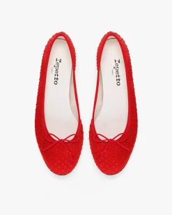 Ballerines Cendrillon hautes - Strass