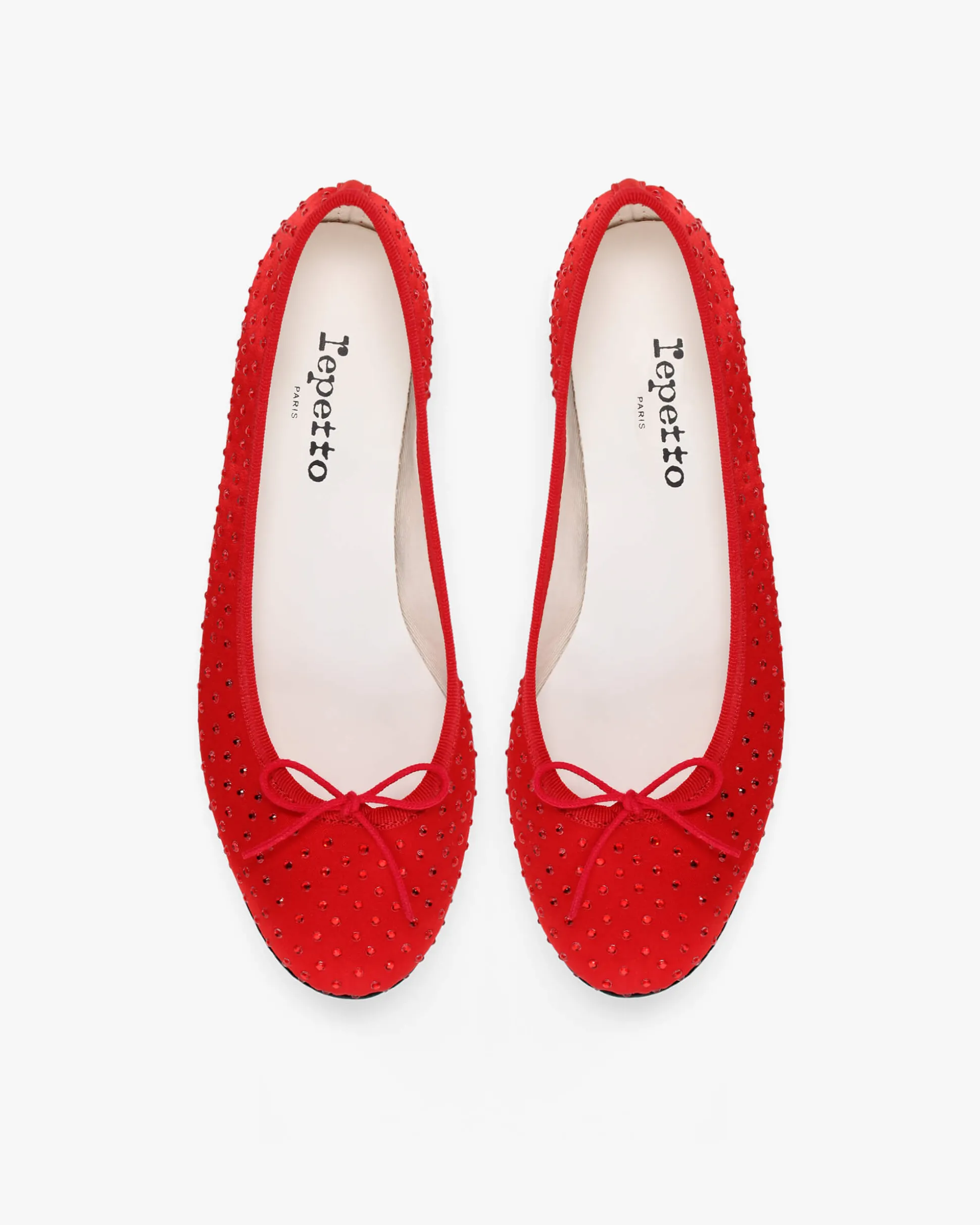 Ballerines Cendrillon hautes - Strass