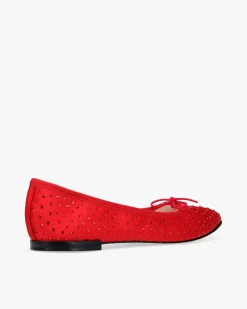 Ballerines Cendrillon hautes - Strass