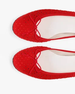 Ballerines Cendrillon hautes - Strass