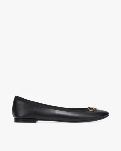 Ballerines Semelle Gomme Cendrillon - nœud métal