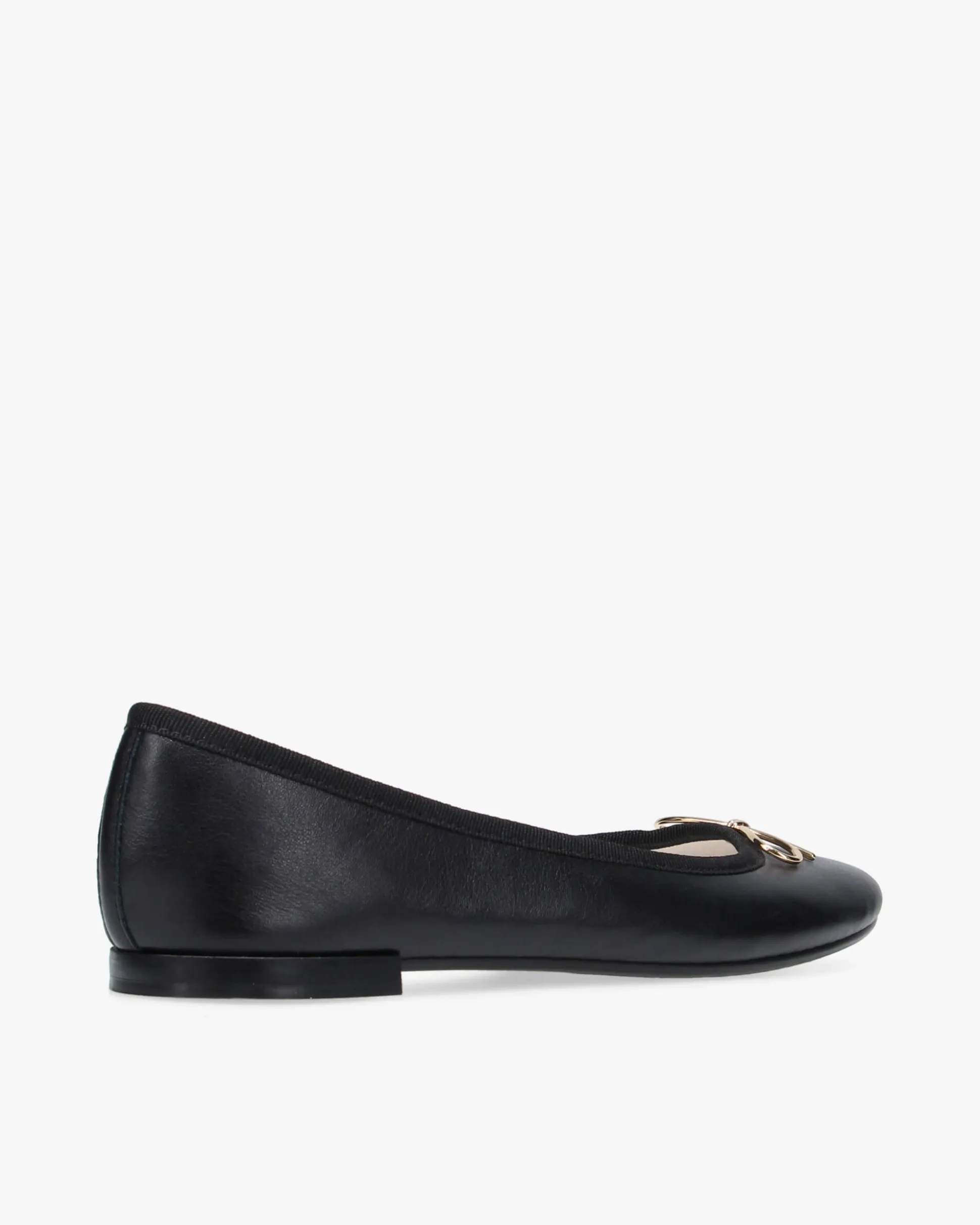 Ballerines Semelle Gomme Cendrillon - nœud métal