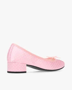 Ballerines Semelle Gomme Camille à pois