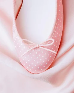 Ballerines Semelle Gomme Camille à pois