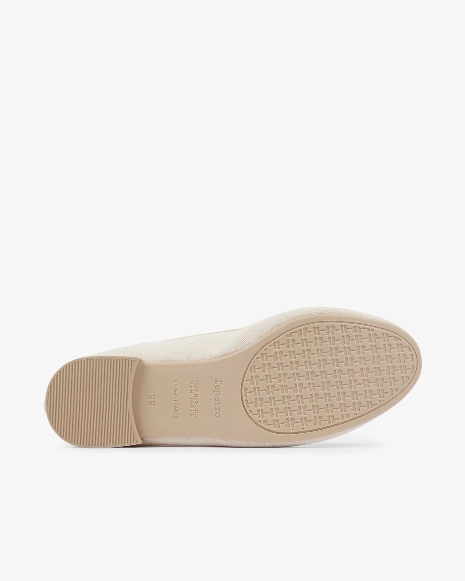 Ballerines Semelle Gomme Cendrillon hautes toile de coton