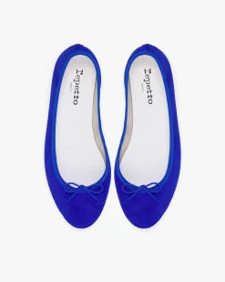 Ballerines Semelle Gomme Cendrillon Chèvre Velours