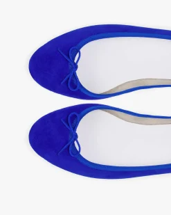Ballerines Semelle Gomme Cendrillon Chèvre Velours