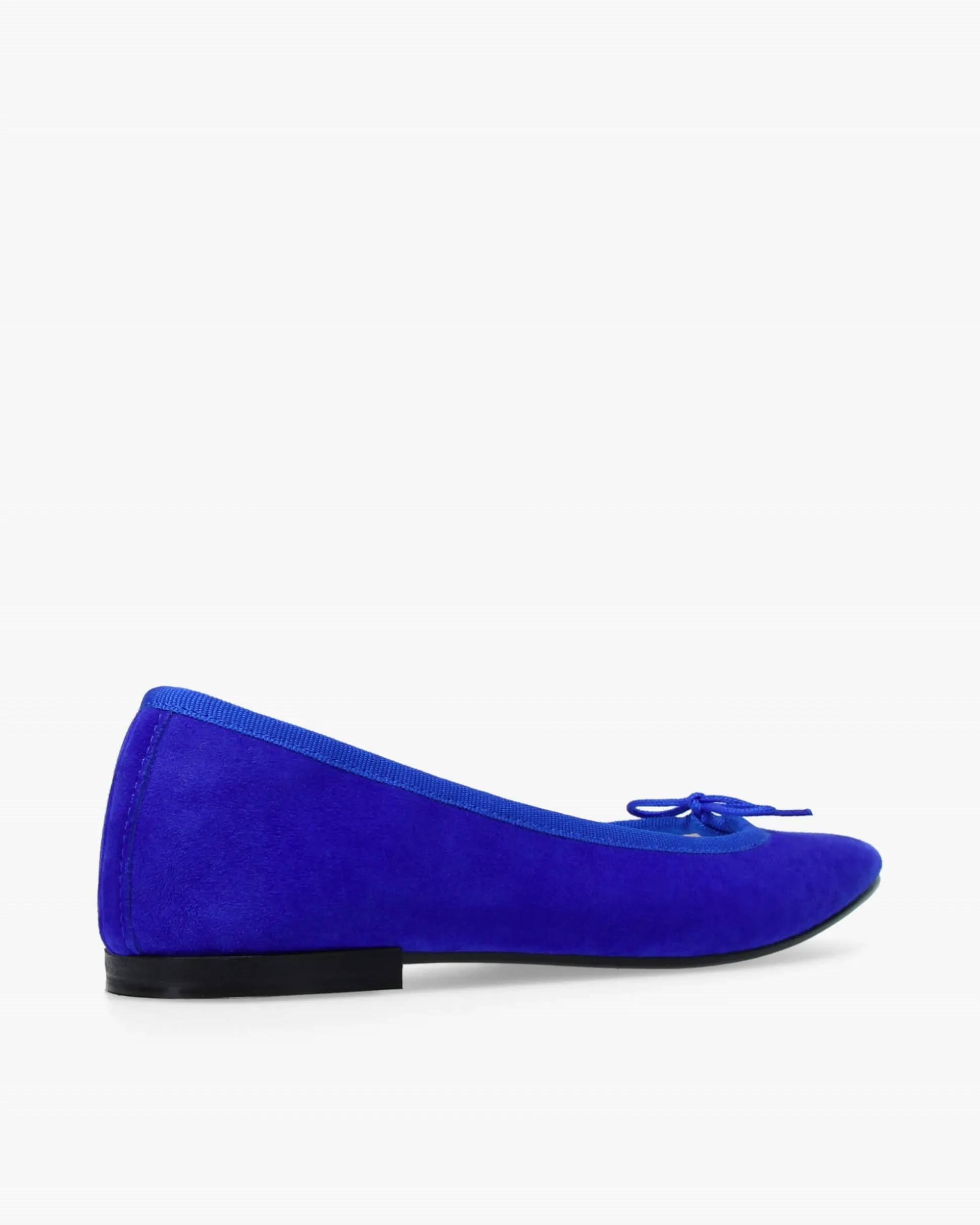 Ballerines Semelle Gomme Cendrillon Chèvre Velours