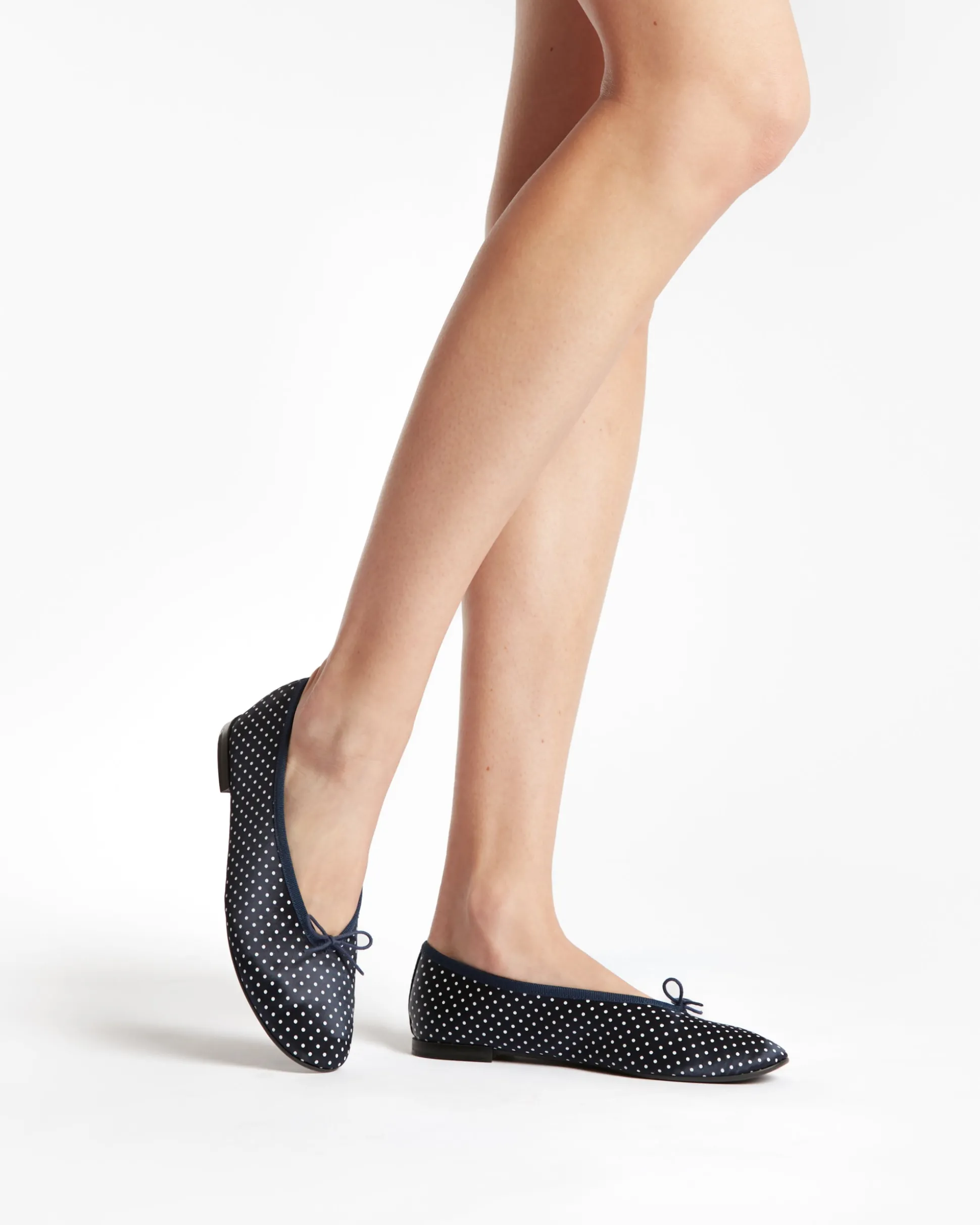 Ballerines Semelle Gomme Lilouh à pois