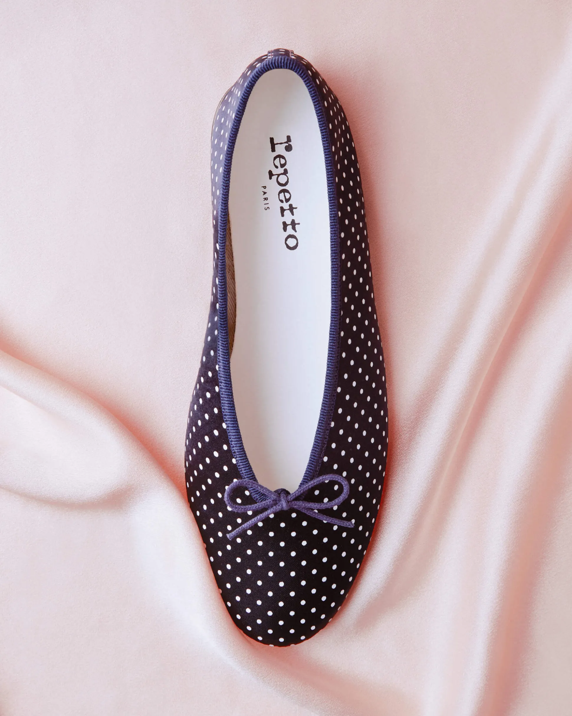 Ballerines Semelle Gomme Lilouh à pois