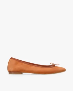 Ballerines Semelle Gomme Cendrillon Chèvre Velours