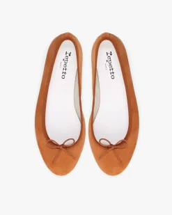 Ballerines Semelle Gomme Cendrillon Chèvre Velours