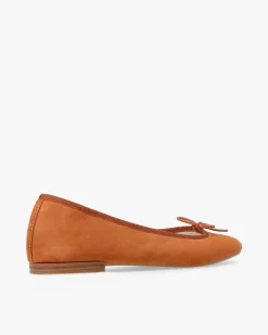 Ballerines Semelle Gomme Cendrillon Chèvre Velours