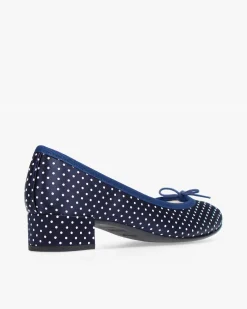 Ballerines Semelle Gomme Camille à pois
