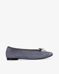 Ballerines Semelle Gomme Lilouh - Chèvre Velours