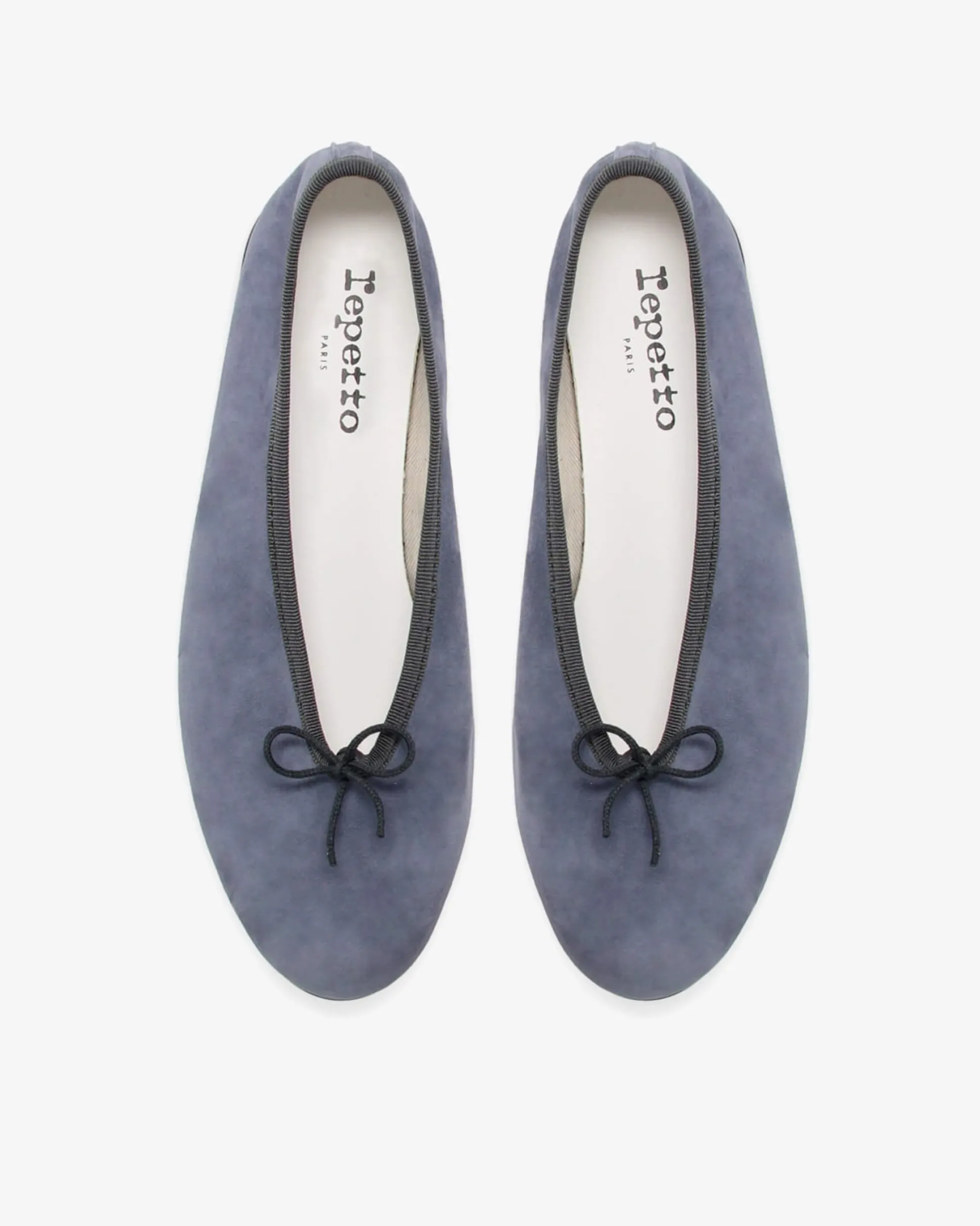 Ballerines Semelle Gomme Lilouh - Chèvre Velours