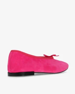 Ballerines Semelle Gomme Lilouh - Chèvre Velours