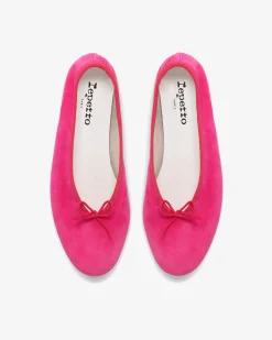 Ballerines Semelle Gomme Lilouh - Chèvre Velours