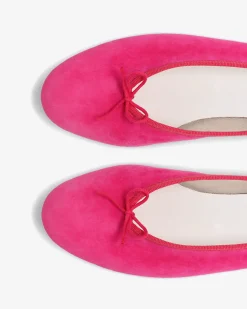 Ballerines Semelle Gomme Lilouh - Chèvre Velours