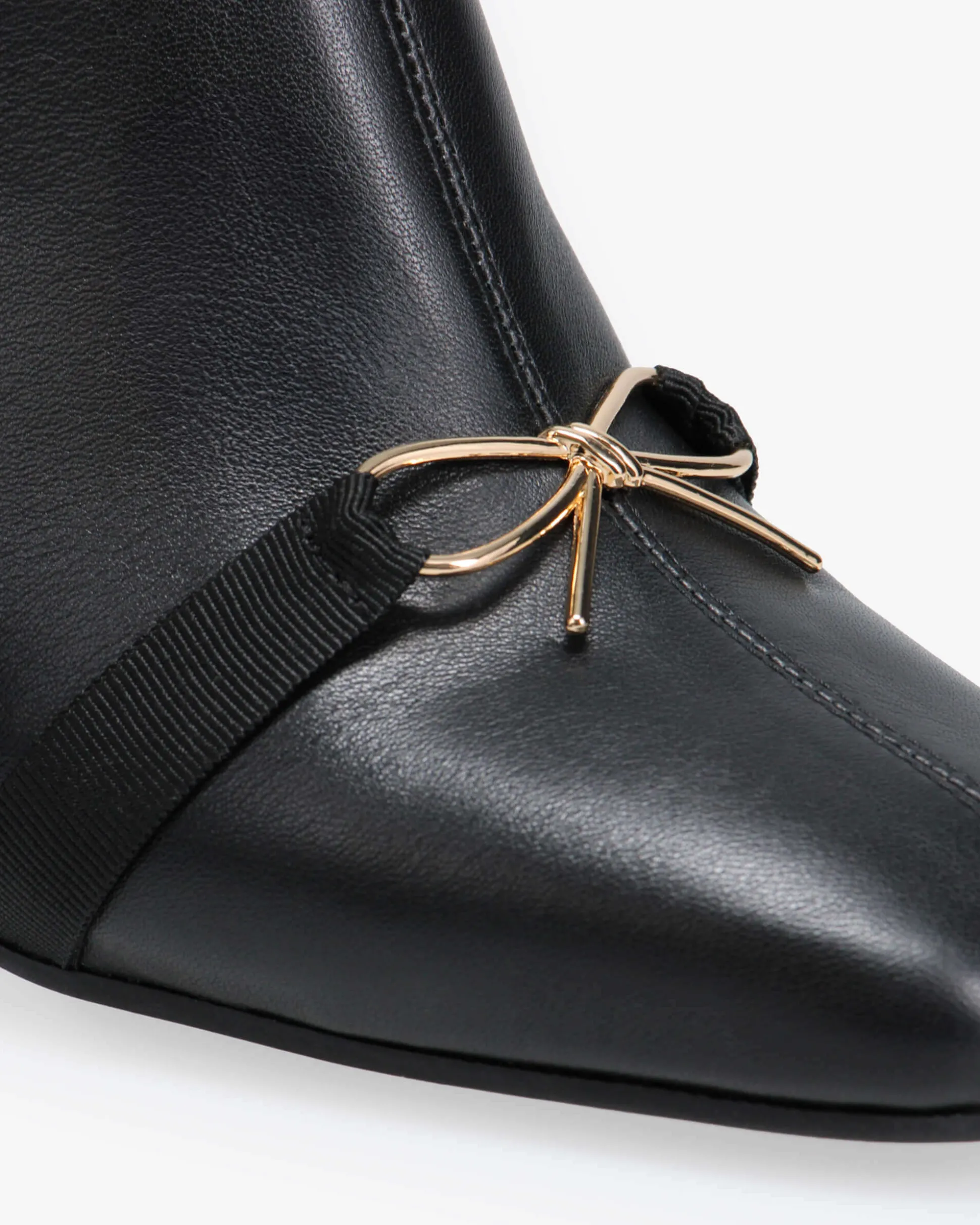 Bottines Phoebe nœud metal
