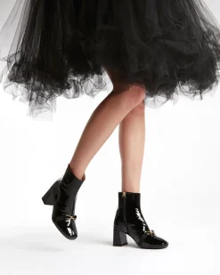 Bottines Phoebe nœud metal