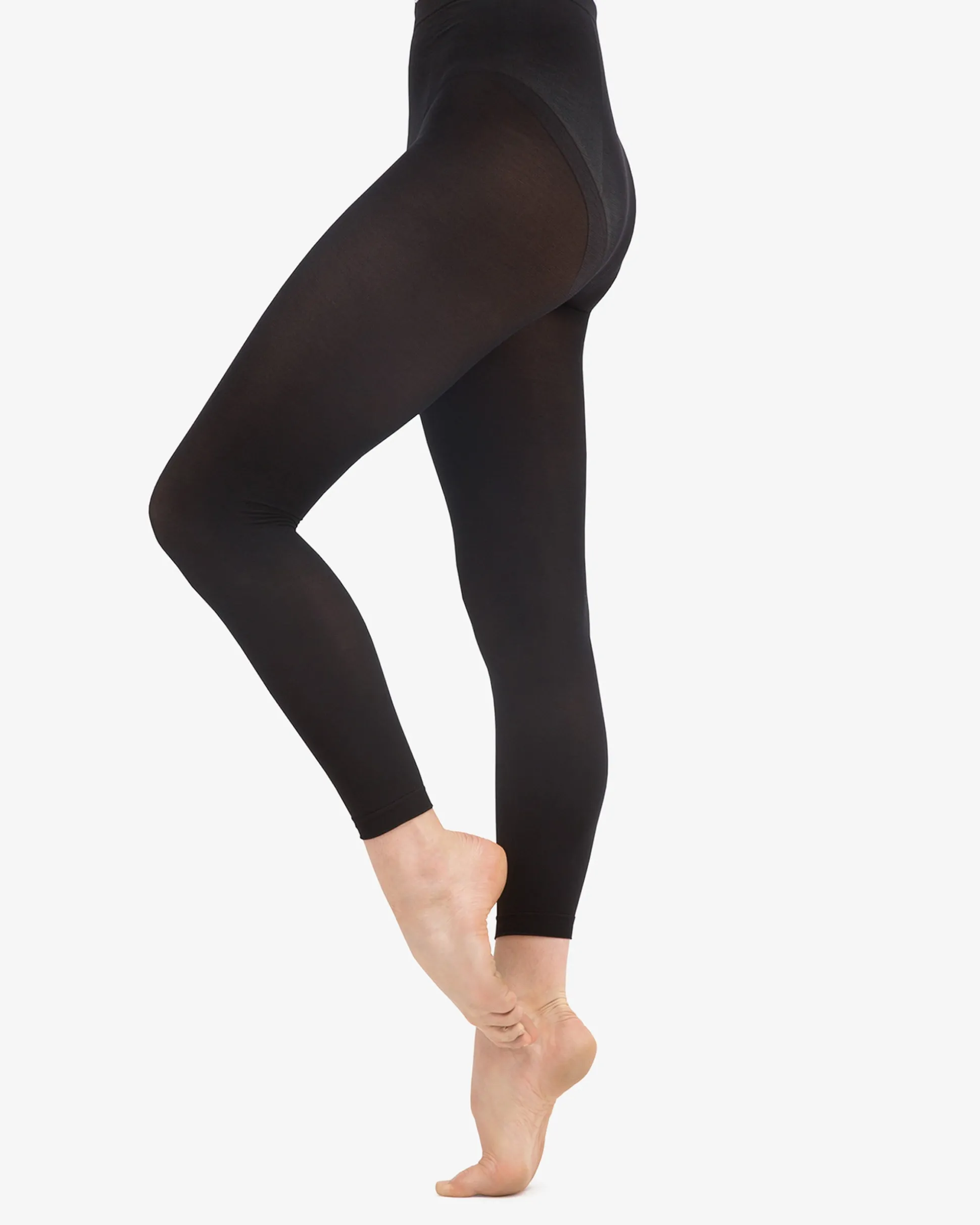 Collant de danse opaque sans pieds