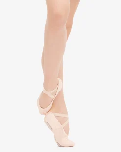 Demi-pointes bi-semelles - Cuir