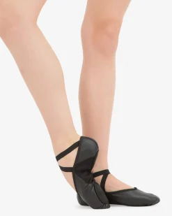 Demi-pointes pro bi-semelles - CUIR