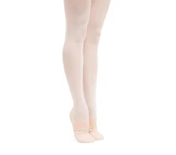 Demi-pointes semelle entière avec élastique large