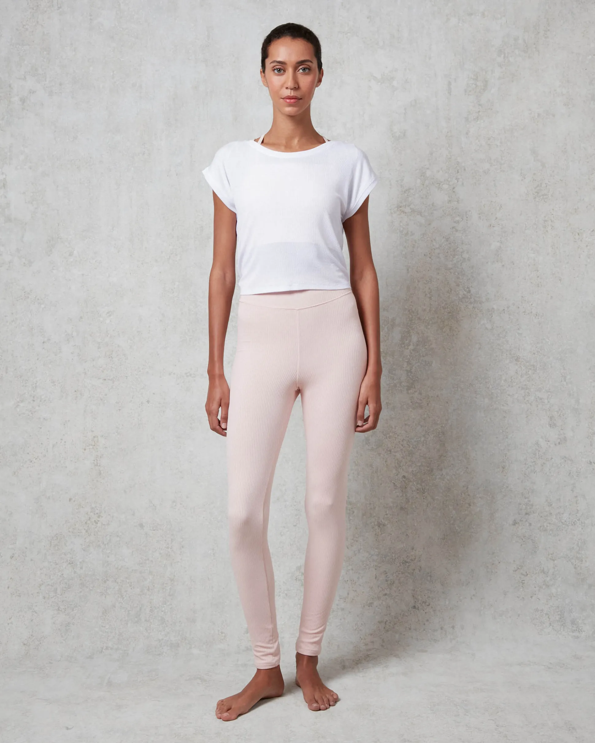 Legging en côtes