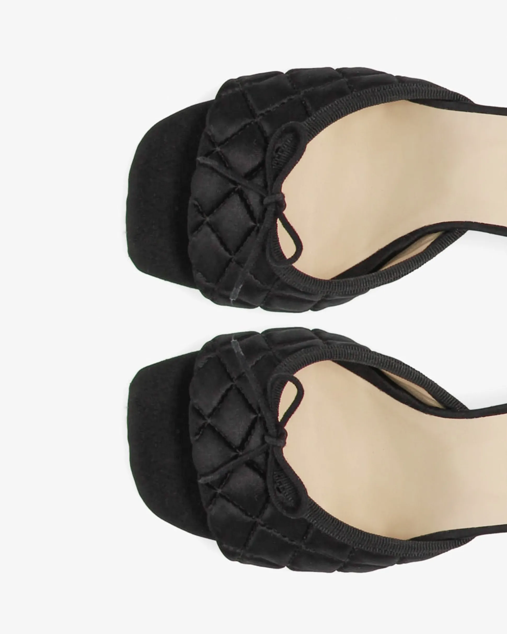 Mules à talon Jordana - satin
