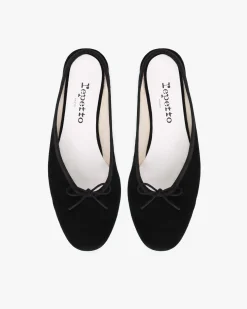 Mules Camille chèvre velours