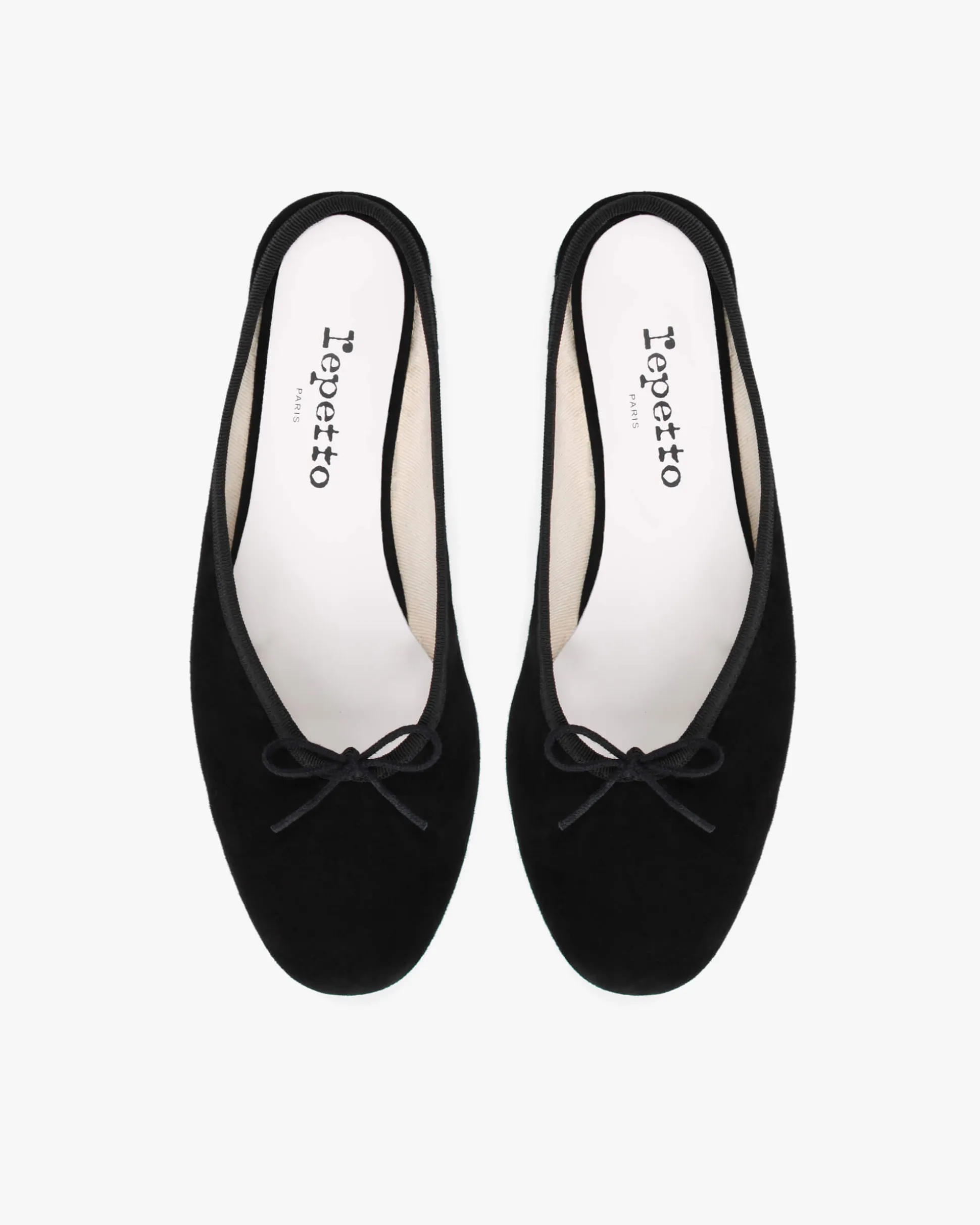 Mules Camille chèvre velours