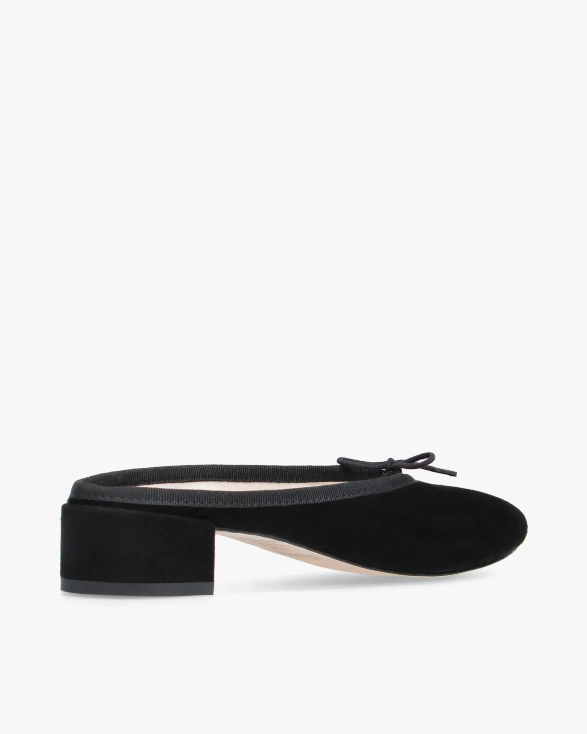 Mules Camille chèvre velours