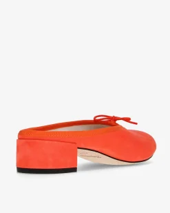 Mules Camille chèvre velours