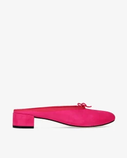Mules Camille chèvre velours