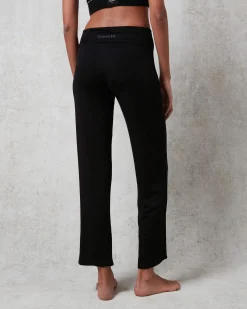 Pantalon de jazz taille à retourner en viscose