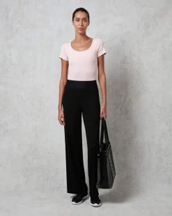 Pantalon taille haute