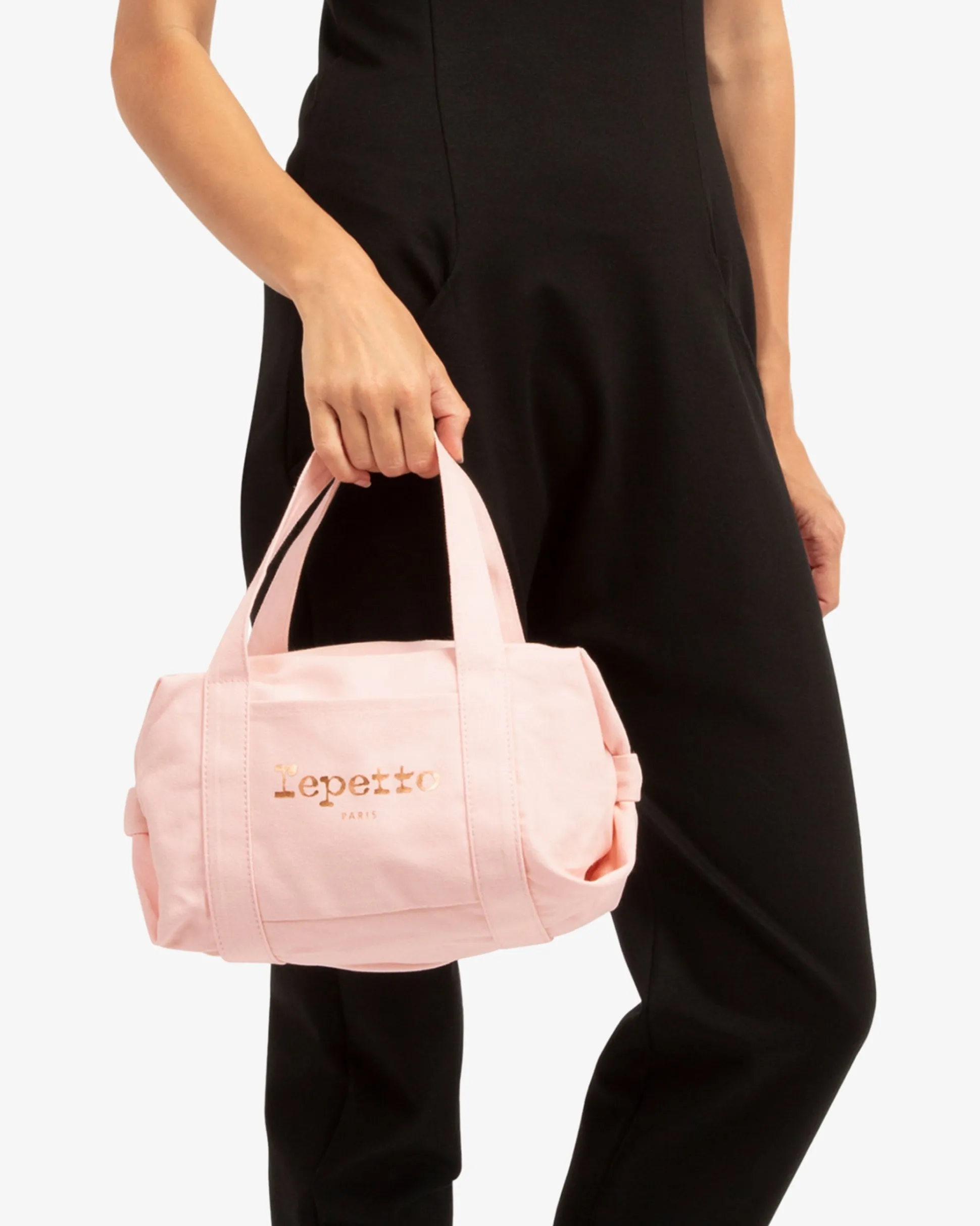 Sac polochon en coton Taille S