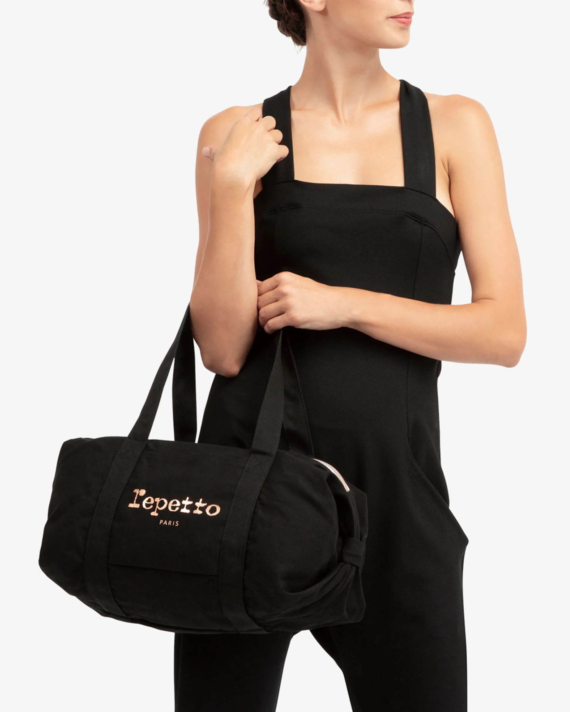 Sac polochon en coton Taille M
