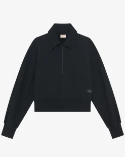 Sweatshirt à col montant