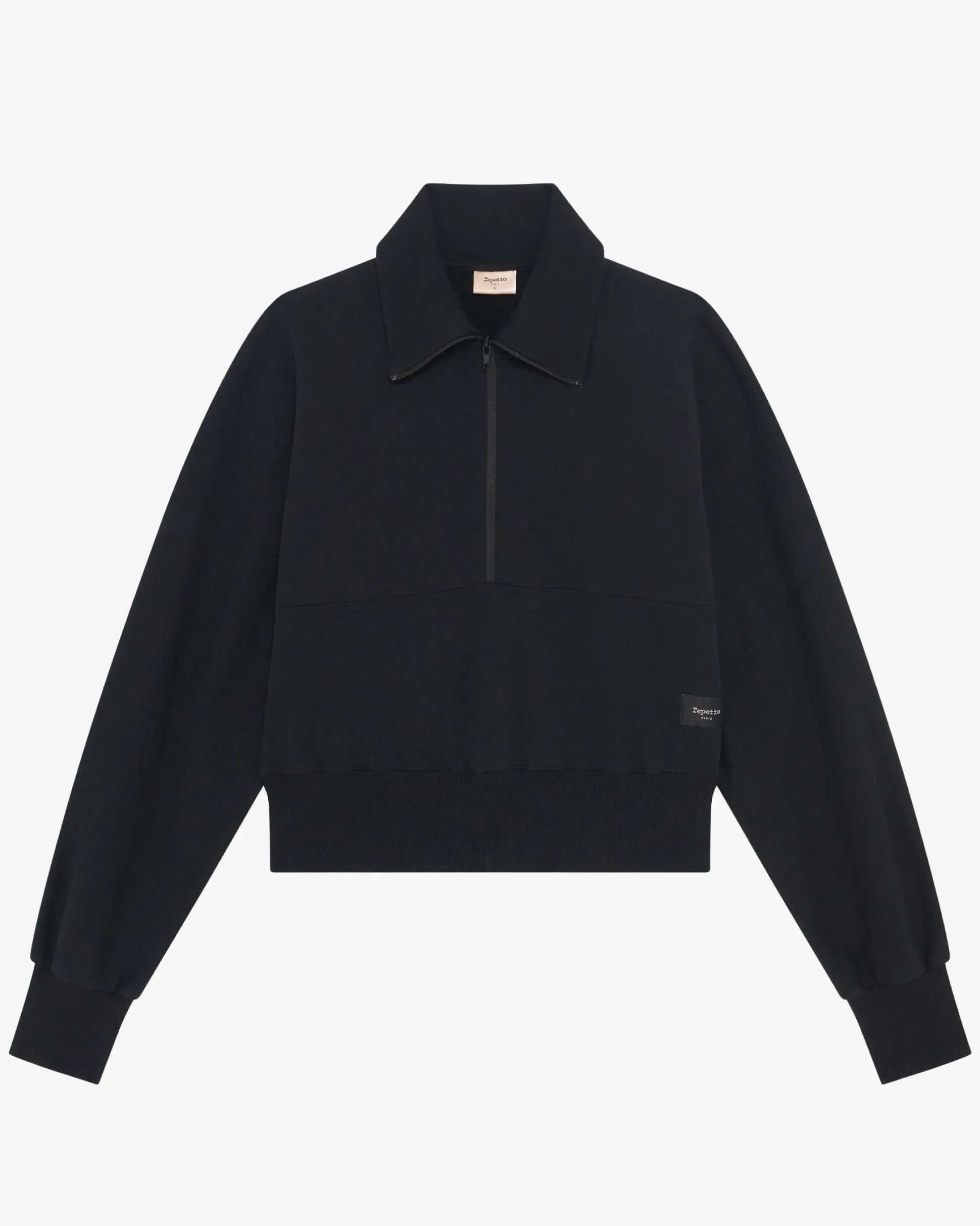 Sweatshirt à col montant