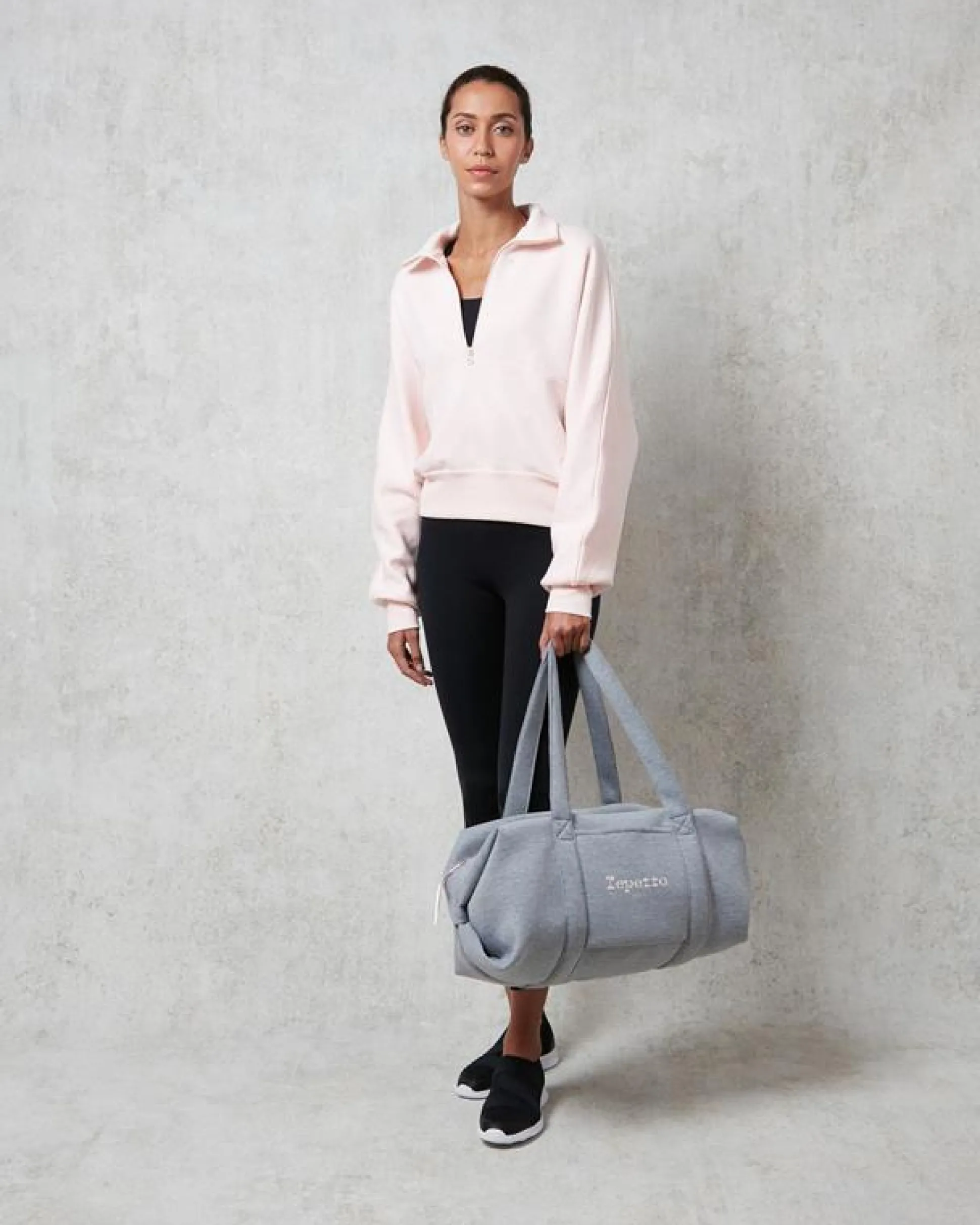 Sweatshirt à col montant