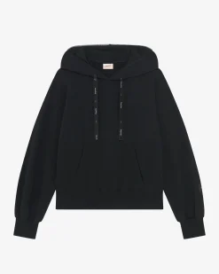 Sweatshirt capuche en tulle